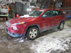 Jeep Vehiculos salvage en venta: 2015 Jeep Cherokee Sport