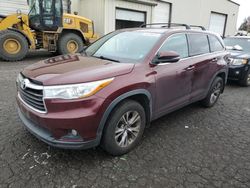 2016 Toyota Highlander LE en venta en Woodburn, OR