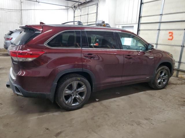 2017 Toyota Highlander Hybrid Limited