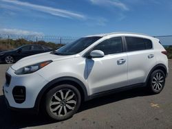 Salvage cars for sale at Kapolei, HI auction: 2017 KIA Sportage EX