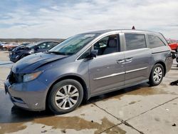 Honda Odyssey exl Vehiculos salvage en venta: 2014 Honda Odyssey EXL