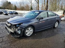 Salvage cars for sale at Portland, OR auction: 2017 Subaru Legacy 2.5I