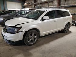 Dodge salvage cars for sale: 2017 Dodge Journey Crossroad