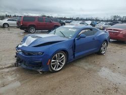 Salvage cars for sale at Houston, TX auction: 2022 Chevrolet Camaro LT1