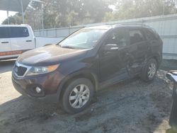 Salvage cars for sale at Savannah, GA auction: 2011 KIA Sorento Base