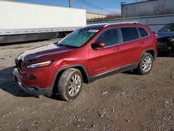 Salvage cars for sale at Lexington, KY auction: 2017 Jeep Cherokee Limited