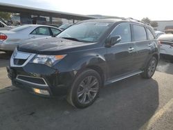 Salvage cars for sale at Hayward, CA auction: 2012 Acura MDX Advance