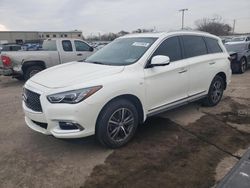 Salvage cars for sale at Wilmer, TX auction: 2017 Infiniti QX60