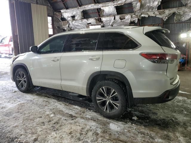 2016 Toyota Highlander XLE