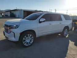 Salvage cars for sale at Sun Valley, CA auction: 2023 Chevrolet Suburban K1500 High Country