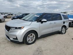 Salvage cars for sale at Houston, TX auction: 2022 KIA Carnival LX