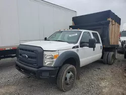 Salvage trucks for sale at Lebanon, TN auction: 2012 Ford F550 Super Duty