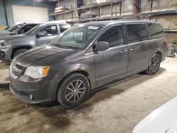 Salvage cars for sale at Eldridge, IA auction: 2017 Dodge Grand Caravan SXT