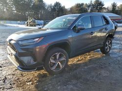 Salvage cars for sale at Mendon, MA auction: 2023 Toyota Rav4 Prime SE