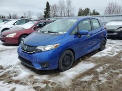 Salvage cars for sale at Bowmanville, ON auction: 2016 Honda FIT EX