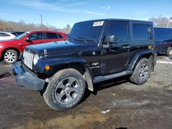 Salvage cars for sale at East Granby, CT auction: 2018 Jeep Wrangler Sahara