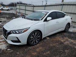 Salvage cars for sale at Hillsborough, NJ auction: 2021 Nissan Sentra SV