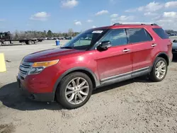 Salvage cars for sale at Lumberton, NC auction: 2014 Ford Explorer XLT