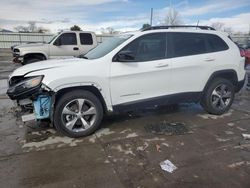 Salvage cars for sale at Littleton, CO auction: 2022 Jeep Cherokee Limited