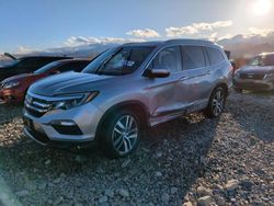 Salvage cars for sale at Magna, UT auction: 2017 Honda Pilot Touring