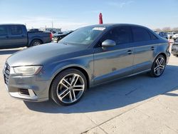 Salvage cars for sale at Grand Prairie, TX auction: 2017 Audi A3 Premium