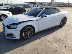 Salvage cars for sale at Los Angeles, CA auction: 2018 Audi S5 Premium Plus