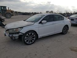 Salvage cars for sale from Copart Houston, TX: 2013 Honda Accord Sport