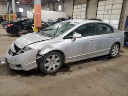 Salvage cars for sale at Blaine, MN auction: 2010 Honda Civic LX