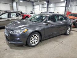 Salvage cars for sale at Ham Lake, MN auction: 2016 Ford Fusion SE