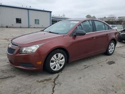 Chevrolet salvage cars for sale: 2012 Chevrolet Cruze LS