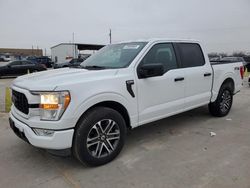 Salvage cars for sale at Grand Prairie, TX auction: 2021 Ford F150 Supercrew