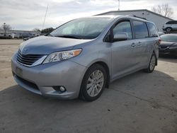 Salvage cars for sale at Sacramento, CA auction: 2014 Toyota Sienna XLE