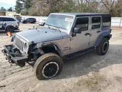 Jeep salvage cars for sale: 2015 Jeep Wrangler Unlimited Sport