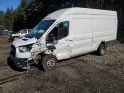 Salvage trucks for sale at Graham, WA auction: 2024 Ford Transit T-350 HD