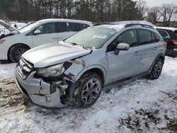 Salvage cars for sale at North Billerica, MA auction: 2015 Subaru XV Crosstrek 2.0 Limited