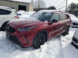 Salvage cars for sale at North Billerica, MA auction: 2023 Toyota Highlander L