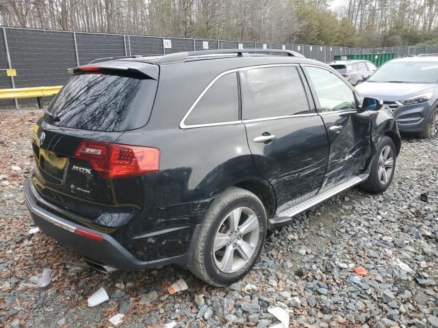 2012 Acura MDX Technology