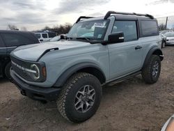 Salvage cars for sale at Hillsborough, NJ auction: 2022 Ford Bronco Base