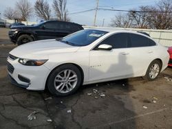 Chevrolet salvage cars for sale: 2018 Chevrolet Malibu LT