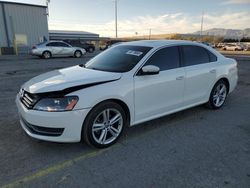 Volkswagen salvage cars for sale: 2014 Volkswagen Passat SE