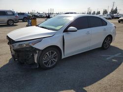 Salvage cars for sale from Copart Rancho Cucamonga, CA: 2022 KIA Forte FE