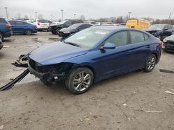 Salvage cars for sale at Indianapolis, IN auction: 2018 Hyundai Elantra SEL