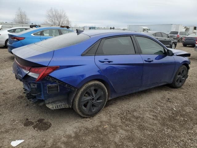 2023 Hyundai Elantra Blue