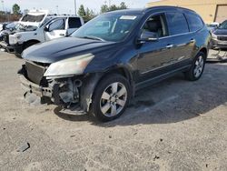 Salvage cars for sale at Gaston, SC auction: 2013 Chevrolet Traverse LTZ