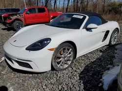 Porsche Boxster salvage cars for sale: 2018 Porsche Boxster