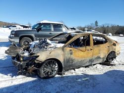 Salvage cars for sale at West Warren, MA auction: 2019 Toyota Camry Hybrid