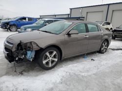 Chevrolet salvage cars for sale: 2012 Chevrolet Malibu 1LT