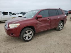 2008 Toyota Highlander Limited en venta en Amarillo, TX