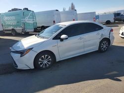 Salvage cars for sale at Hayward, CA auction: 2020 Toyota Corolla LE