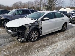 Salvage cars for sale at North Billerica, MA auction: 2016 Chrysler 200 Limited